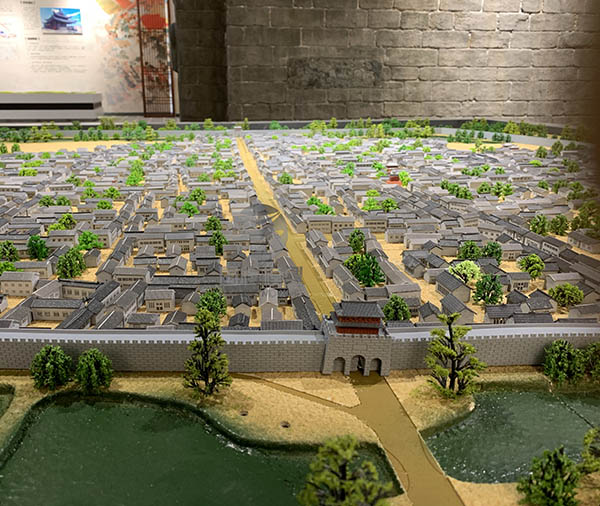 竹山县建筑模型